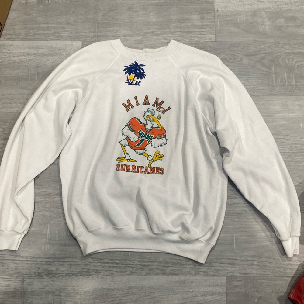 University of Miami sweater